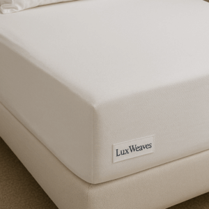 LuxWeaves Twin Full Queen King Fitted Hotel Bed Sheets – 60/40 Cotton-Polyester Blend, 140 Thread Count